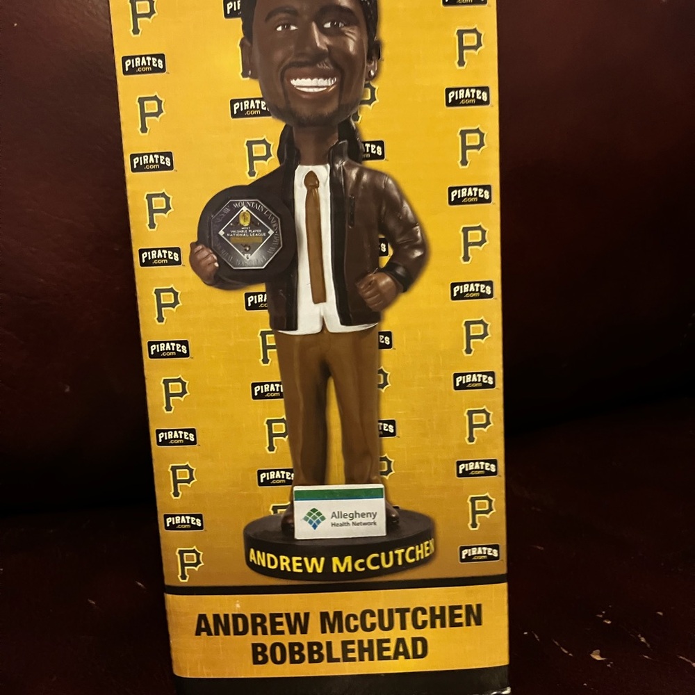 Andrew McCutchen Bobblehead - Brown and Black